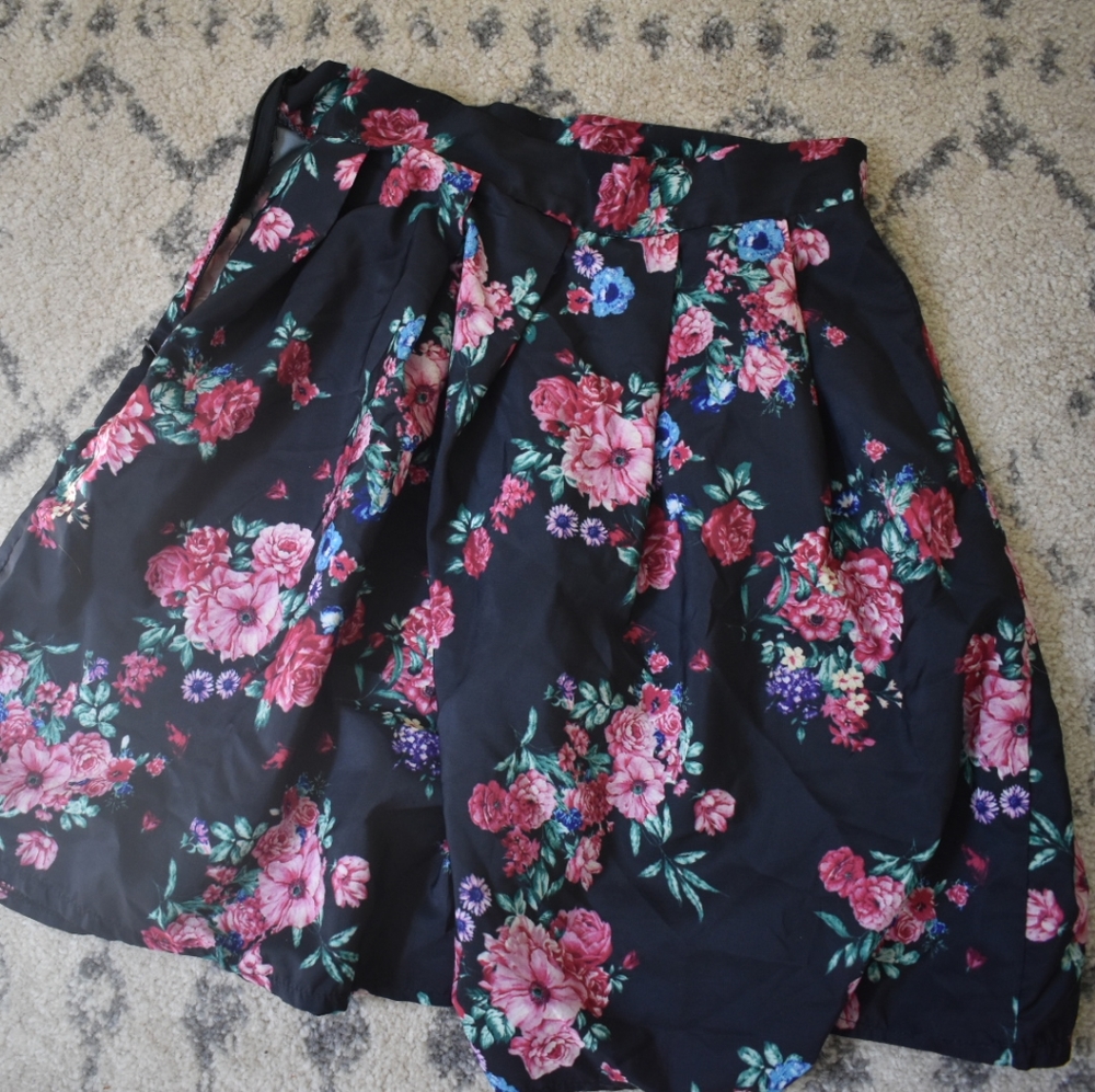 Floral skirt